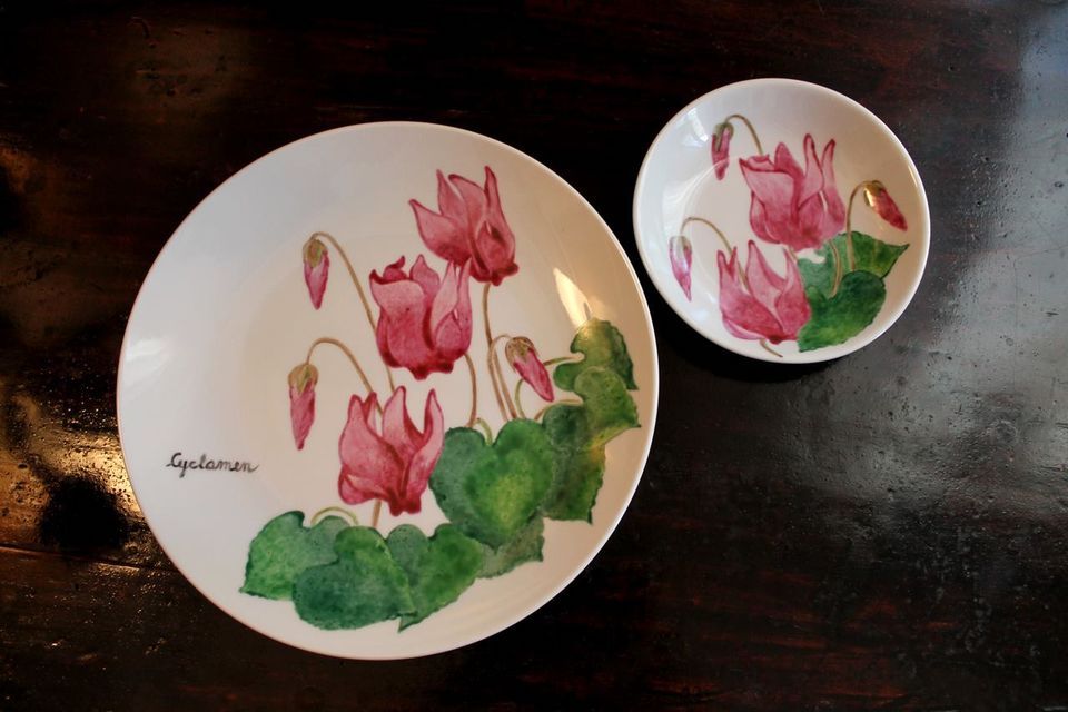 Piatti cyclamen