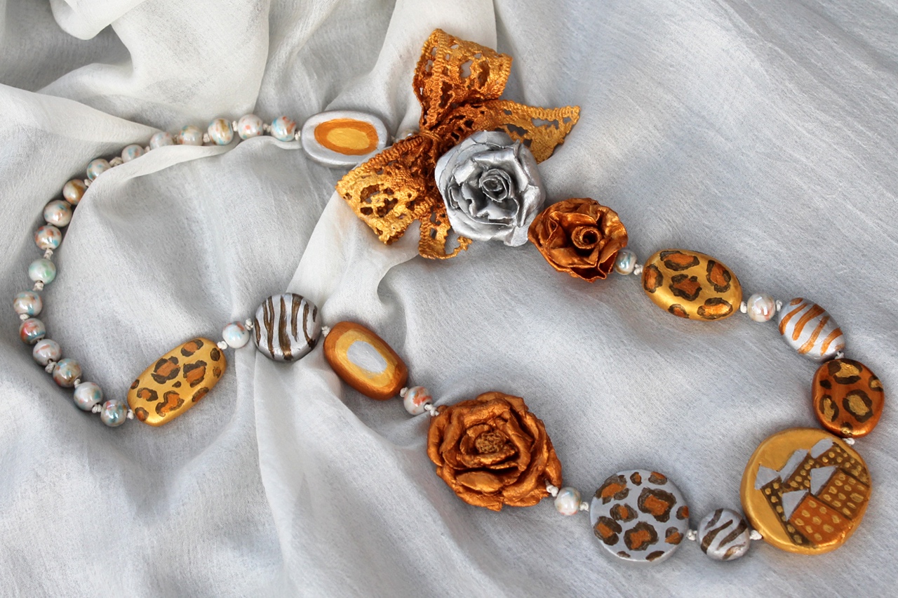 Marina Bellini: Collana Argento e Rame